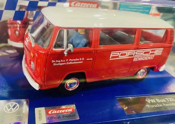 Carrera Digital 132 VW Bus T2b Porsche Renndienst 31096