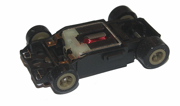 Bull Dog Racing STD Rolling Chassis Weiße Räder BDR7887W