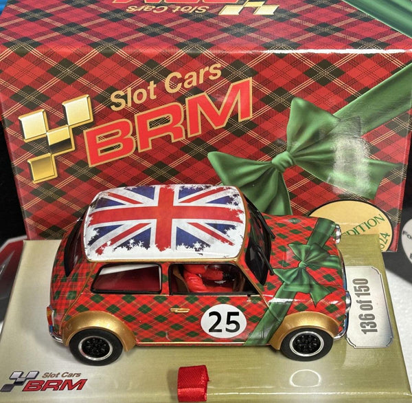 BRM S03 1:24 Scale Mini Cooper Xmas Special Gold BRMS03