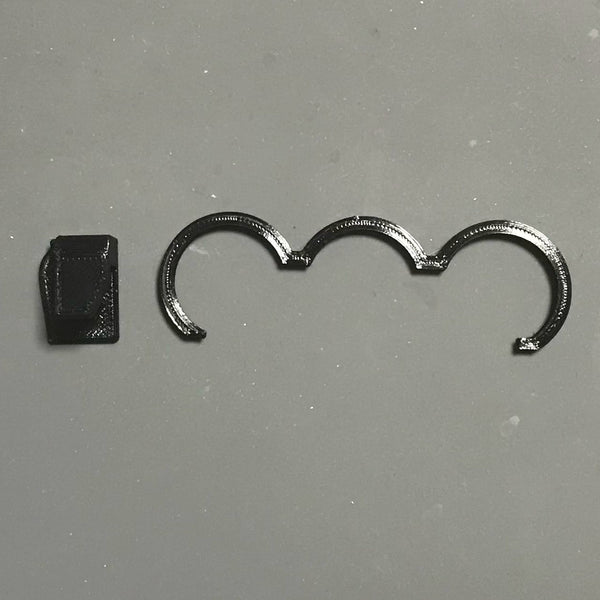 +One Slotcars DFC-01SII Black Handle Clip