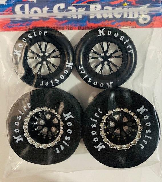 Mid America 1 3/16 x 0.500 V Series Wheel Set Black MID5668BK