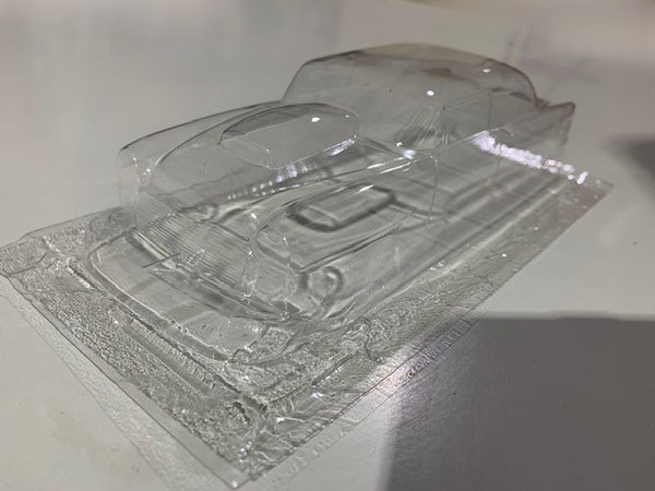 Mid America 1 24 Scale Clear Body 55 Chevy Drag Car PAR1080