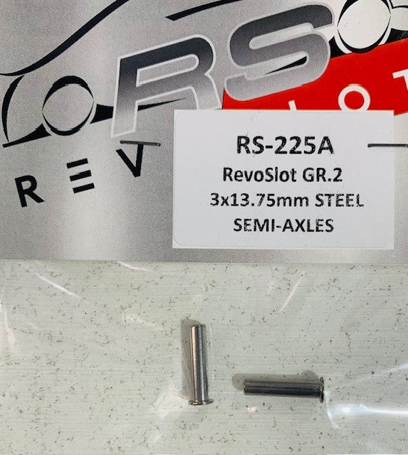 RevoSlot 3mm x 13.75mm Group 2 Semi-Axles RS225A