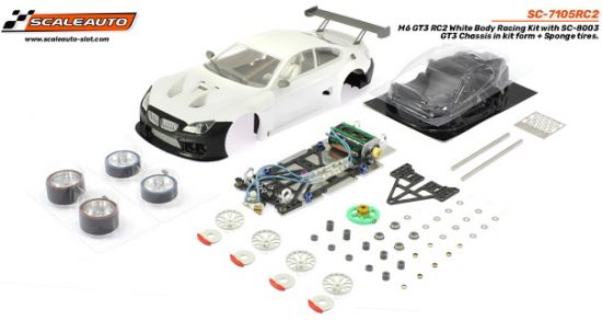 ScaleAuto 1-24 Audi R8 Weiß Kit SC7102RC2