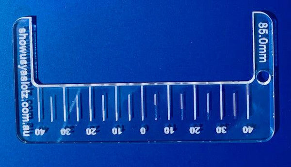 Show Us Ya Slotz Width Gauge 85mm