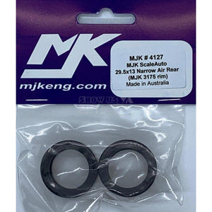 MJK 20 Narrow Air Tyre Rear 1:24 Rubber Tyres MJK4127-Tyres-MJK-Show Us Ya Slotz