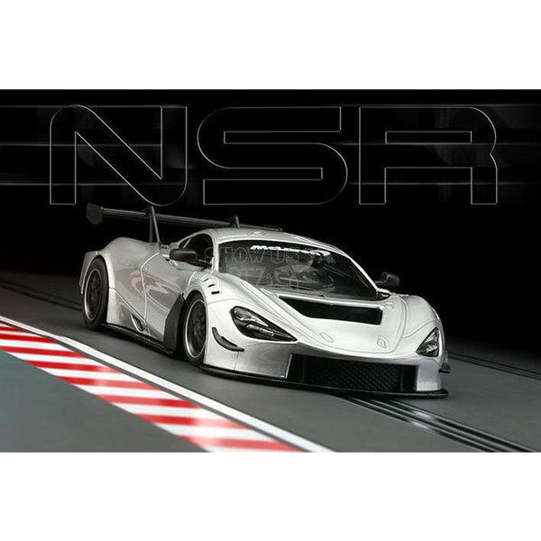 NSR0239AW McLaren GT3 Silber Testwagen N0239AW