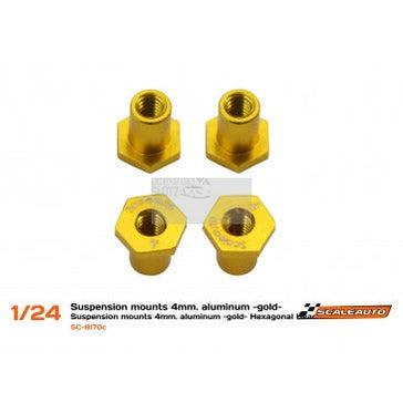 ScaleAuto Suspension Mounts 4mm Hexagonal SC-8170c