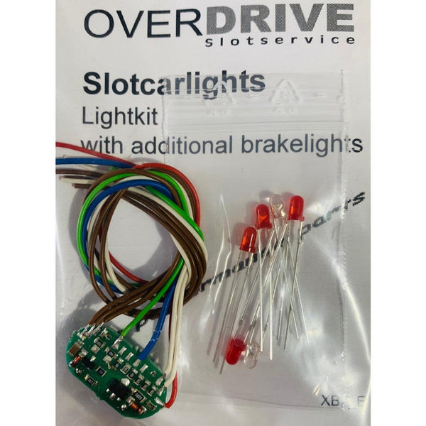 Kit luci per slot car OverDrive Luci di stop aggiuntive XB2-E