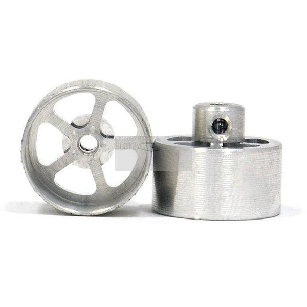 JK Products Aluminium Exposed Hub 0.670H 9mm 3/32 Axle R3X9AE